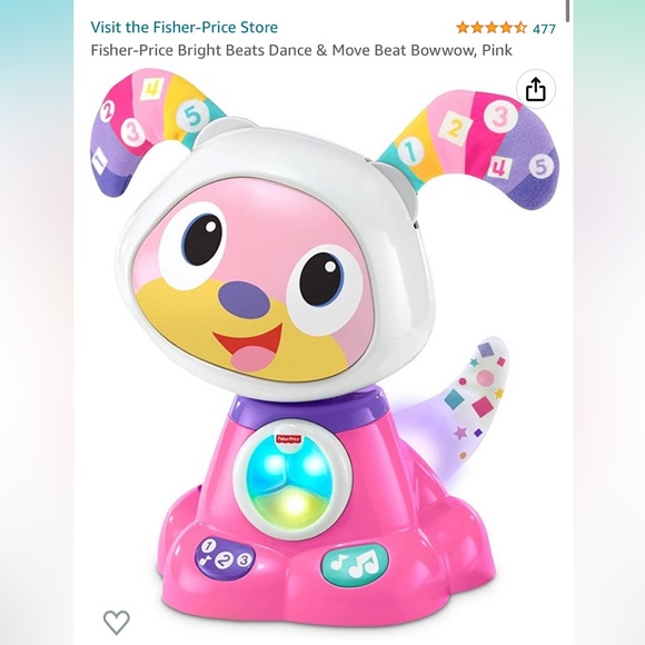 Fisher price robot dog learning toy - Picture 5 of 16